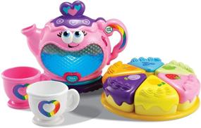img 4 attached to Fun and Educational Musical Rainbow Tea Party Set (Frustration-Free Packaging)