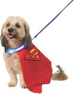 superman light up collar leash medium logo
