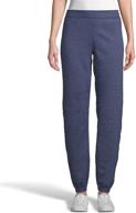 👖 hanes women's ecosmart sweatpants with stylish cinched cuffs logo