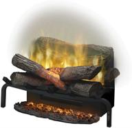 🔥 dimplex revillusion 20-inch electric fireplace log set with ashmat - black, model dlg920 logo