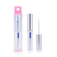 👁️ bepholan eyelash glue - super strong hold for false eyelashes - lash adhesive, latex-free, waterproof - suitable for sensitive eyes - white 0.176 oz logo