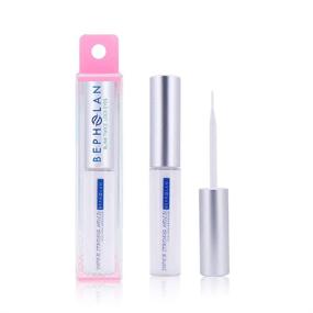 img 4 attached to 👁️ BEPHOLAN Eyelash Glue - Super Strong Hold for False Eyelashes - Lash Adhesive, Latex-Free, Waterproof - Suitable for Sensitive Eyes - White 0.176 oz