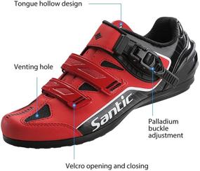 img 2 attached to 🚴 Unleash Your Ride with Santic Lock-Free Cycling Sneakers