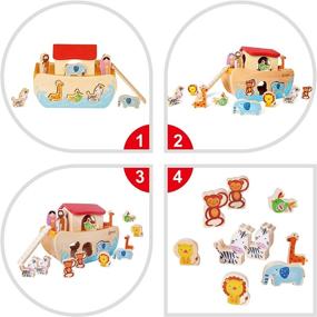 img 1 attached to 🌍 Premium Wooden Classic World Sorting Toy