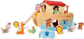 img 4 attached to 🌍 Premium Wooden Classic World Sorting Toy