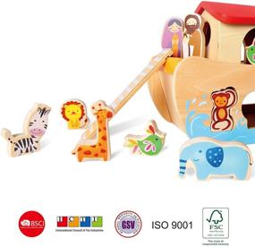 img 3 attached to 🌍 Premium Wooden Classic World Sorting Toy
