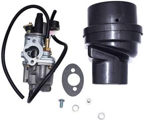 img 4 attached to 🏍️ 13200-04410 LT50 Karbay Carburetor &amp; Air Filter Box Assembly, Ideal for SUZUKI LT50 LT 50 JR50 LT-A50 Quadrunner Carb Models (1978-1982, 1984-2006)