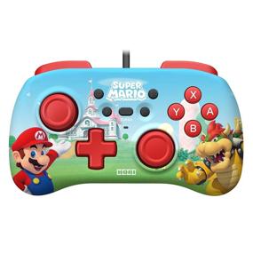 img 3 attached to 🎮 Officially Licensed Nintendo Switch HORIPAD Mini Super Mario Controller by HORI - Boost Your Gaming Experience