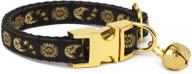 🌙 waaag pet celestial collars - choose from multiple designs: moon, stars, suns - perfect dog collar, cat collar, or hound collar logo