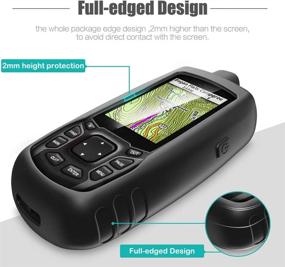 img 2 attached to 📱 TUSITA Silicone Protective Cover - Compatible with Garmin GPSMAP 62 62s 62st 62sc 62stc 64 64s 64st 64sc 64x 64sx 64csx 65 65s - Outdoor Handheld GPS Navigator Accessories