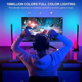 img 3 attached to 🎉 Enhance Your Entertainment Experience with Mutois Smart LED Light Bars: Syncing Music, Gaming, Movies, and Entertainment in Style