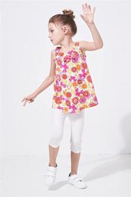 img 2 attached to Kolan Toddler Girls Leggings Pants: Premium Girls' Clothing and Leggings