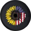tire distressed sunflower backup camera logo