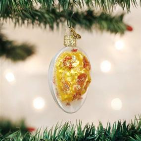 img 3 attached to 🥚 Old World Christmas Deviled Egg Glass Blown Ornament: Perfect Food Décor for Your Christmas Tree!