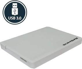 img 2 attached to 📀 Внешний жесткий диск SuhSai 2.5" USB 3.0 - Портативный, Ультра-быстрый, 200 ГБ, Белый