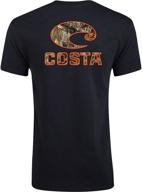 🌿 realtree edge t-shirt black by costa logo