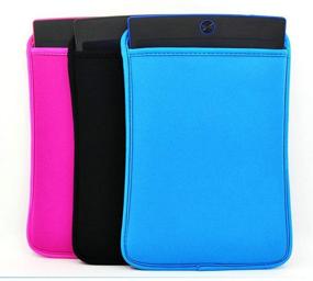 img 2 attached to Black Neoprene Sleeve Case for Boogie Board Jot 8.5 LCD eWriter