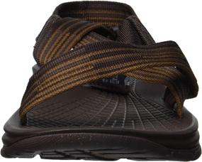 img 3 attached to Chaco ZVOLV Sport Sandal for Men - Black Athletic Shoes