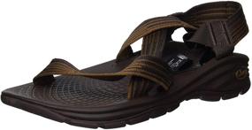 img 4 attached to Chaco ZVOLV Sport Sandal for Men - Black Athletic Shoes