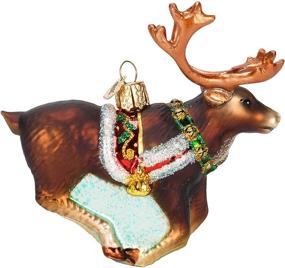 img 4 attached to Old World Christmas Reindeer Ornament