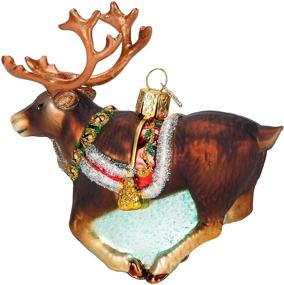 img 1 attached to Old World Christmas Reindeer Ornament