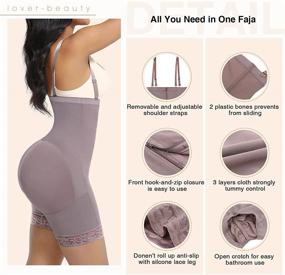 img 1 attached to 🩲 Lover Beauty Control Shaping Boyshorts for Women's Lingerie, Sleep & Lounge - Invisible & Comfortable