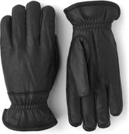 hestra mens leather gloves deerskin sports & fitness logo