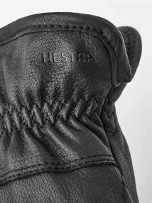 img 1 attached to Hestra Mens Leather Gloves Deerskin Sports & Fitness