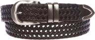 👔 braided leather dress lacing black: men's accessory belts that exude elegance and style logo