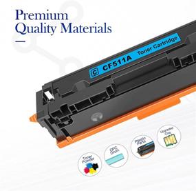 img 3 attached to Valuetoner 4-Pack CF510A CF511A CF512A CF513A Compatible Toner Cartridge Set for HP 204A, Compatible with HP Color Laserjet Pro MFP M180nw M154nw M180n M154a MFP M181fw Printer Tray