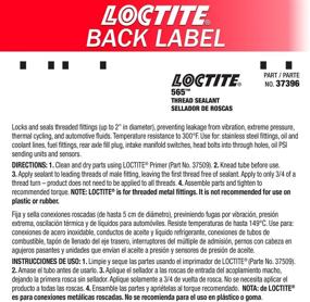 img 1 attached to 💪 Герметик для резьбы Loctite 483629 - высокопроизводительный: идеальное решение для надежного соединения, 1.69 жидких унций