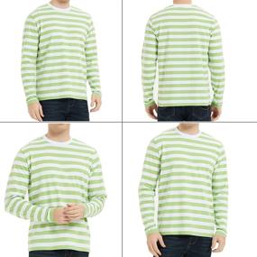 img 3 attached to T Shirt Crewneck Long Sleeve T Shirts Pullover Men's Clothing in T-Shirts & Tanks