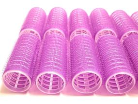 img 1 attached to 🌀 UrbHome Small Hair Rollers, Self-Grip Curlers for Salon-Quality Hairdressing - 12 Pack (20mm)