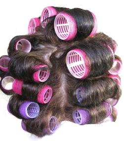img 2 attached to 🌀 UrbHome Small Hair Rollers, Self-Grip Curlers for Salon-Quality Hairdressing - 12 Pack (20mm)