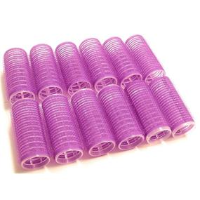 img 4 attached to 🌀 UrbHome Small Hair Rollers, Self-Grip Curlers for Salon-Quality Hairdressing - 12 Pack (20mm)