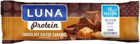 img 3 attached to 🍫 Luna Protein Gluten Free Chocolate Salted Caramel Protein Bars - 6 Count Snack Bar Pack (1.59 Ounce)