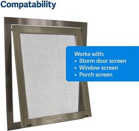 img 1 attached to 🐾 Convenient PetSafe Pet Screen Door for Screen Door, Window, and Porch Use - Perfect for Dogs and Cats