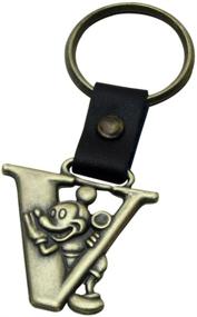 img 2 attached to Mickey Mouse Letter Brass Chain Men's Accessories