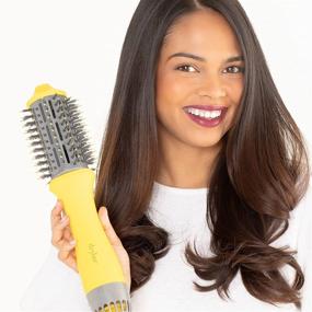 img 1 attached to Drybar Single Shot Round Blow Dryer Brush with 2.25 inch Barrel