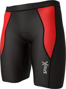 img 3 attached to 🚴 Sparx Men's Performance Triathlon Shorts - Swim Bike Run Cycling Tri Shorts