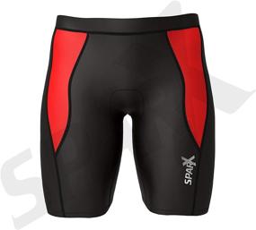 img 2 attached to 🚴 Sparx Men's Performance Triathlon Shorts - Swim Bike Run Cycling Tri Shorts