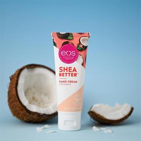 img 2 attached to 🥥 eos Shea Better Hand Cream - Coconut, Natural Shea Butter Hand Lotion and Skin Care, 24 Hour Hydration with Shea Butter & Oil, 2.5 oz" - "eos Shea Better Hand Cream - Coconut, Natural Shea Butter Hand Lotion, 24 Hour Hydration, 2.5 oz