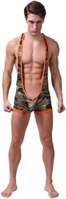 img 1 attached to 🩲 F plus R Men's Jockstrap Bodywear Camouflage: Enhance Comfort and Style