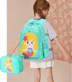 img 3 attached to BLUBOON Рюкзак Preschool Kindergarten Bookbags