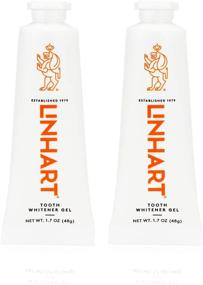 img 1 attached to 🦷 Linhart Teeth Whitener Gel with Hydrogen Peroxide - Effective and Gentle Tooth Whitener for Sensitive and Normal Teeth, No Sensitivity – Whitens Teeth with 50% Greater Strength (2 Pack)