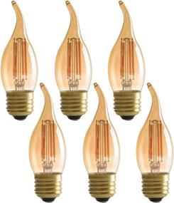 img 4 attached to 💡 Dimmable Equivalent Candelabra Filament Bulb by Panledo