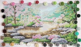 img 2 attached to Embroidery Needlepoint Landscape Stitching Handcraft