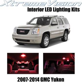 img 4 attached to XtremeVision Interior LED For GMC Yukon 2007 - 2014 (12 Pieces) Red Interior LED Kit Installation Tool