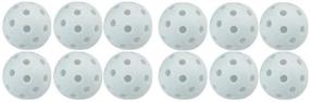 img 1 attached to ⛳️ Champion Sports White Plastic Practice Golf Balls - 12 Pack, 2" Diameter