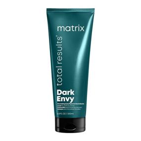 img 4 attached to 🖤 MATRIX Total Results Dark Envy Red Neutralization Hair Mask for Dark Brown or Black Hair with Red Undertones, Enhances Cool Tones and Provides a Glossy Finish